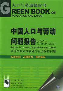 中国人口与劳动问题报告No.6(2005):资源型城市的就业与社会保障问题