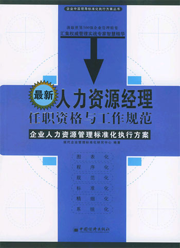 最新人力资源经理任职资格与工作 规范