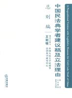 中国民法典学者建议稿及立法理由:总则编
